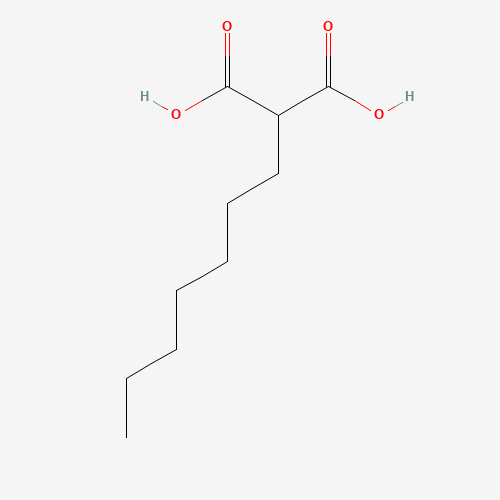 2-HEPTYL-MALONIC ACID (CAS: 760-54-3) - Chemical Structure and Molecular Formula 