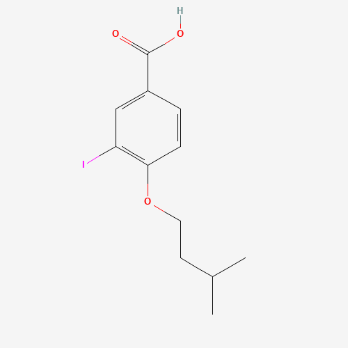 3-iodo-4-(isopentyloxy)benzoic acid (CAS: 1131614-43-1) - Related Chemical Product