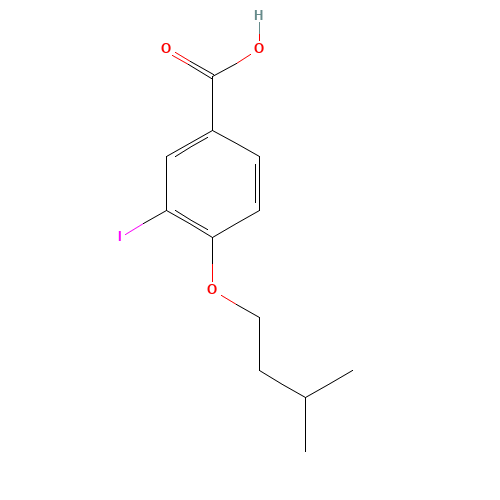 3-iodo-4-(isopentyloxy)benzoic acid (CAS: 1131614-43-1) - Related Chemical Product