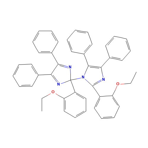 2-(2-Ethoxyphenyl)-4,5-diphenylimidazole-1,2'-dimer (CAS: 1842-62-2) - Related Chemical Product