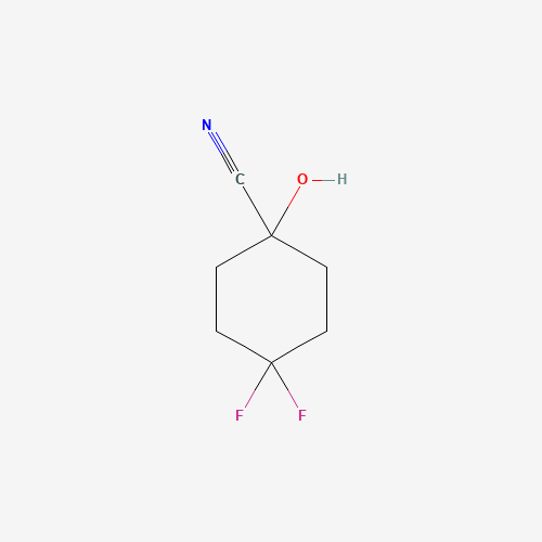 4,4-difluoro-1-hydroxycyclohexanecarbonitrile (CAS: 1150617-90-5) - Related Chemical Product