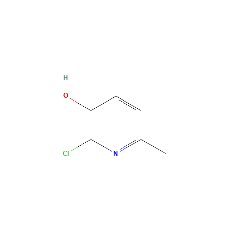 2-chloro-6-methylpyridin-3-ol (CAS: 35680-24-1) - Chemical Structure and Molecular Formula 