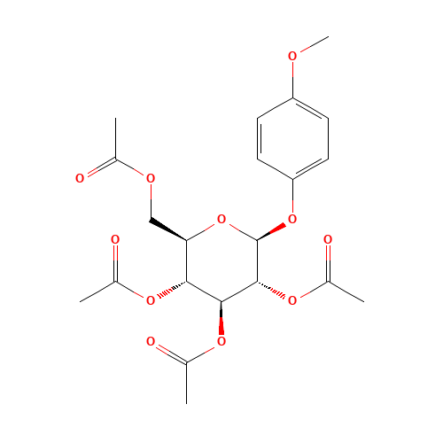 4-METHOXYPHENYL 2,3,4,6-TETRA-O-ACETYL-BETA-D-GLUCOPYANOSIDE (CAS: 14581-81-8) - Related Chemical Product
