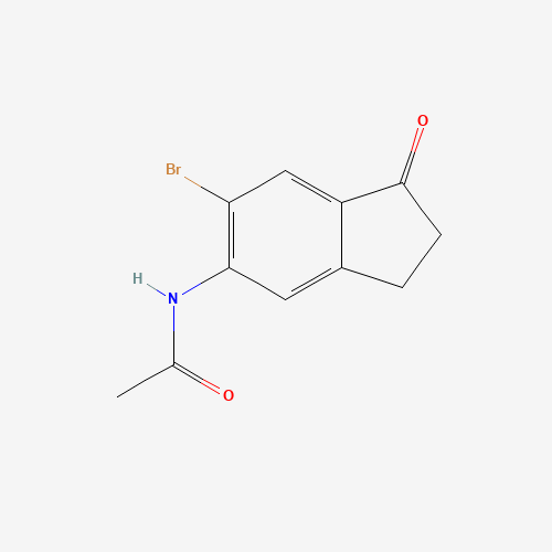 N-(6-BROMO-2,3-DIHYDRO-1-OXO-1H-INDEN-5-YL)ACETAMIDE (CAS: 158205-18-6) - Related Chemical Product