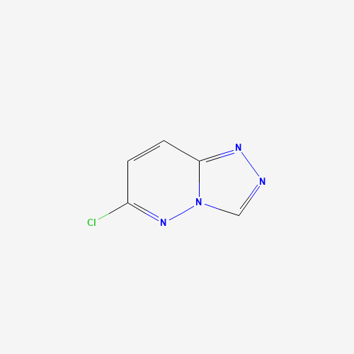 6-CHLORO-[1,2,4]TRIAZOLO[4,3-B]PYRIDAZINE (CAS: 28593-24-0) - Chemical Structure and Molecular Formula 