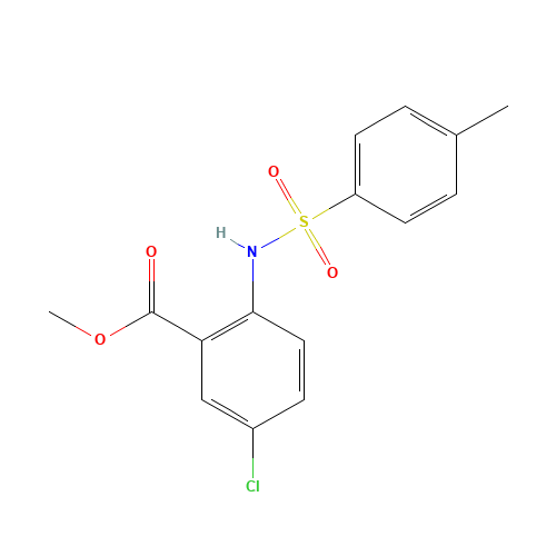 5-Chloro-2-[[(4-methylphenyl)sulfonyl]amino]benzoic acid methyl ester (CAS: 247237-38-3) - Related Chemical Product