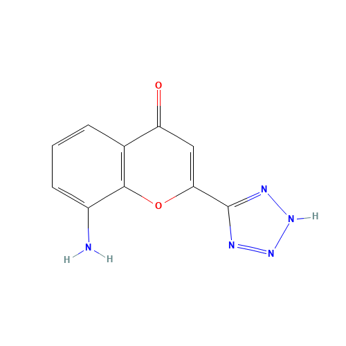 8-Amino-4-oxo-2-(tetrazol-5-yl)-4H-1-benzopyran (CAS: 110683-22-2) - Related Chemical Product
