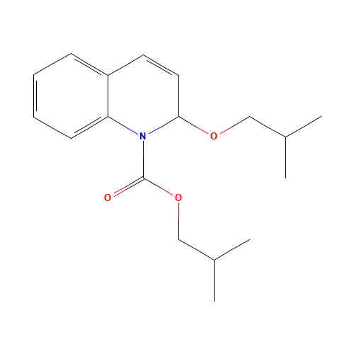 Isobutyl 1,2-dihydro-2-isobutoxy-1-quinoline-carboxylate (CAS: 38428-14-7) - Related Chemical Product