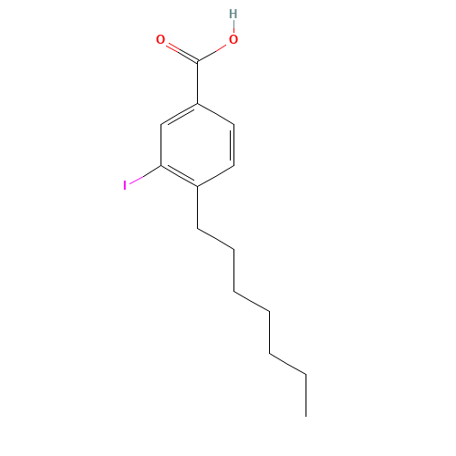 4-heptyl-3-iodobenzoic acid (CAS: 1131614-70-4) - Related Chemical Product