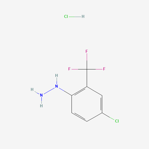 4-CHLORO-2-(TRIFLUOROMETHYL)PHENYLHYDRAZINE HYDROCHLORIDE (CAS: 502496-20-0) - Related Chemical Product