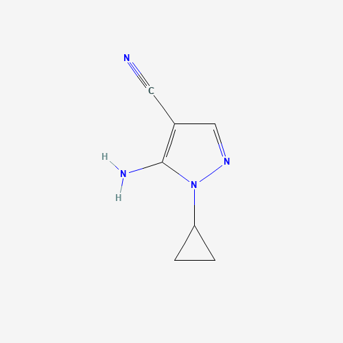 5-amino-1-cyclopropyl-1H-pyrazole-4-carbonitrile (CAS: 1184918-13-5) - Related Chemical Product
