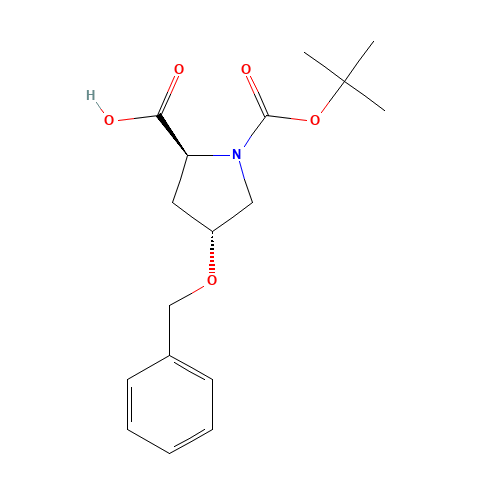 BOC-HYP(BZL)-OH (CAS: 54631-81-1) - Chemical Structure and Molecular Formula 