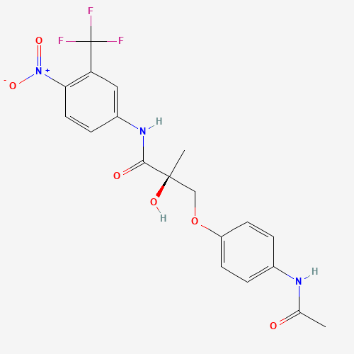 S-3-(4-acetylamino-phenoxy)-2-hydroxy-2-methyl-N-(4-nitro-3-trifluoromethyl-phenyl)-propionamide (CAS: 401900-40-1) - Related Chemical Product