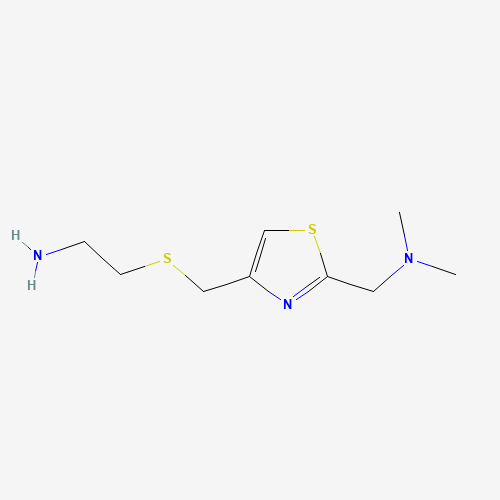 2-(Dimethylaminomethyl)-4-(2-aminoethylthiomethyl)thiazole (CAS: 78441-62-0) - Related Chemical Product