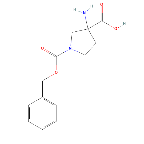 3-AMINO-3-HYDROXYCARBONYL-1-N-CBZ PYRROLIDINE (CAS: 93533-01-8) - Related Chemical Product