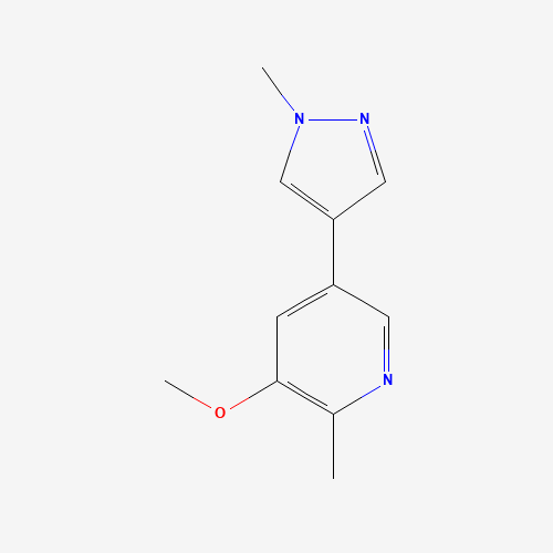 3-methoxy-2-methyl-5-(1-methyl-1H-pyrazol-4-yl)pyridine (CAS: 1175758-65-2) - Related Chemical Product