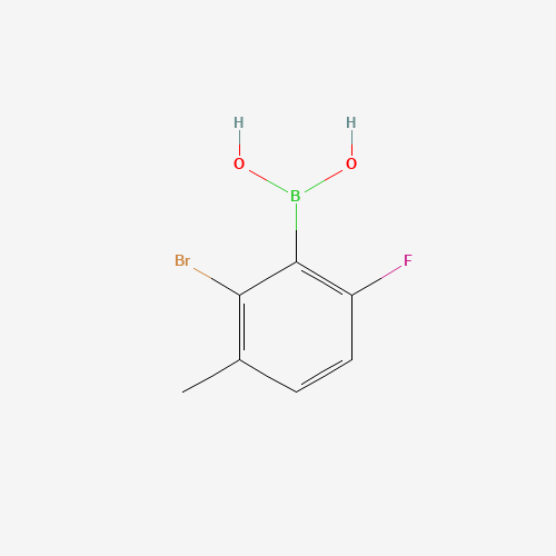 2-Bromo-6-fluoro-3-methylphenylboronic acid (CAS: 957121-09-4) - Related Chemical Product