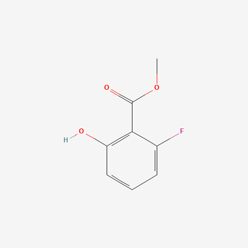 METHYL 2-FLUORO-6-HYDROXYBENZOATE (CAS: 72373-81-0) - Chemical Structure and Molecular Formula 