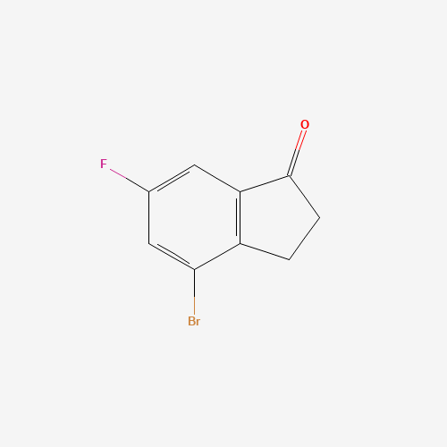4-BROMO-6-FLUOROINDAN-1-ONE (CAS: 174603-56-6) - Related Chemical Product