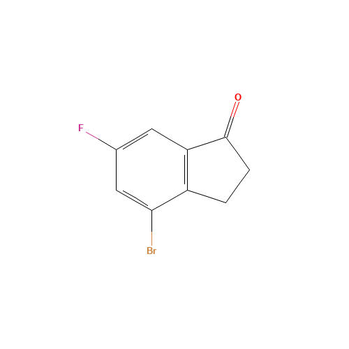 4-BROMO-6-FLUOROINDAN-1-ONE (CAS: 174603-56-6) - Related Chemical Product
