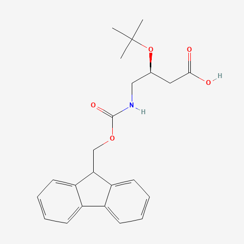 (3S)-3-tert-Butyloxy-4-(9-fluorennylmethoxy)-carbonylaminobutyric Acid (CAS: 916892-17-6) - Related Chemical Product