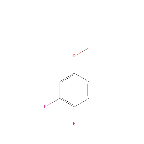 3,4-DIFLUOROPHENETOLE (CAS: 163848-46-2) - Chemical Structure and Molecular Formula 