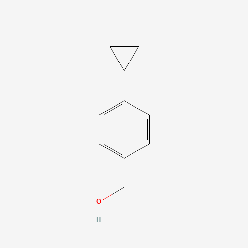 (4-cyclopropylphenyl)methanol (CAS: 454678-87-6) - Chemical Structure and Molecular Formula 