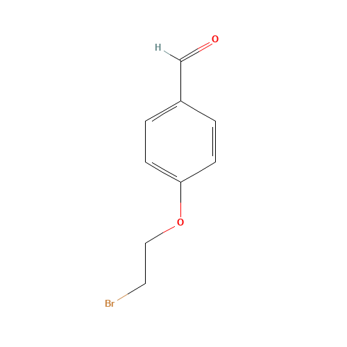 4-(2-bromoethoxy)benzaldehyde (CAS: 52191-15-8) - Chemical Structure and Molecular Formula 