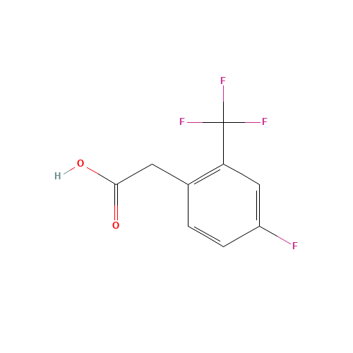 4-FLUORO-3-(TRIFLUOROMETHYL)PHENYLACETIC ACID (CAS: 195447-80-4) - Related Chemical Product