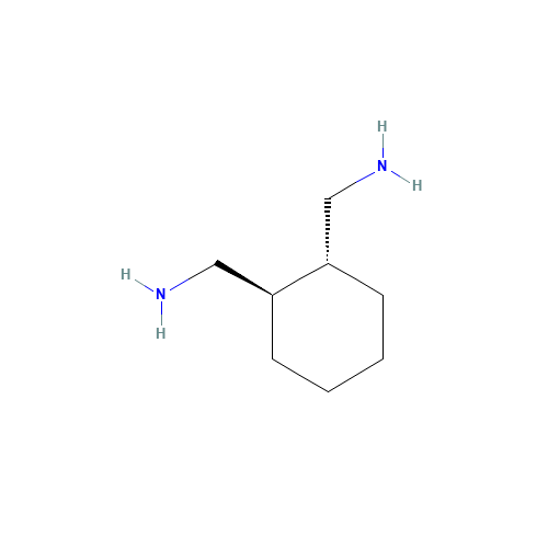 trans-1,2-Cyclohexanedimethanamine (CAS: 70795-46-9) - Chemical Structure and Molecular Formula 