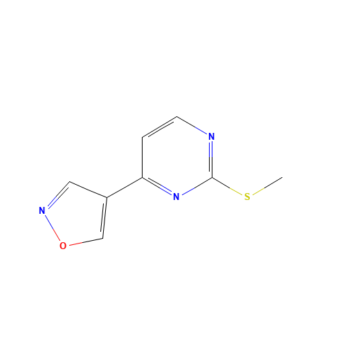 4-(isoxazol-4-yl)-2-(methylthio)pyrimidine (CAS: 956721-96-3) - Related Chemical Product
