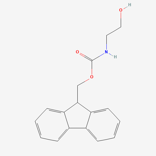 N-FMOC-ETHANOLAMINE (CAS: 105496-31-9) - Chemical Structure and Molecular Formula 