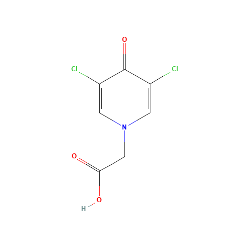 3,5-Dichloro-4-pyridone-N-acetic acid (CAS: 56187-37-2) - Related Chemical Product