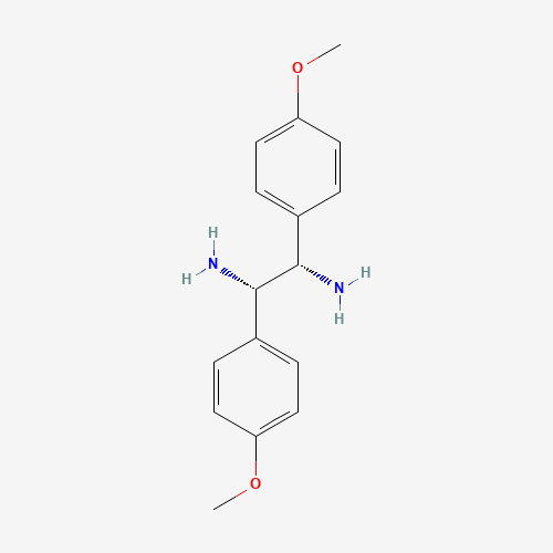 1S,2S-1,2-Di(4'-methoxyphenyl)-1,2-diaminoethan (CAS: 58520-03-9) - Related Chemical Product