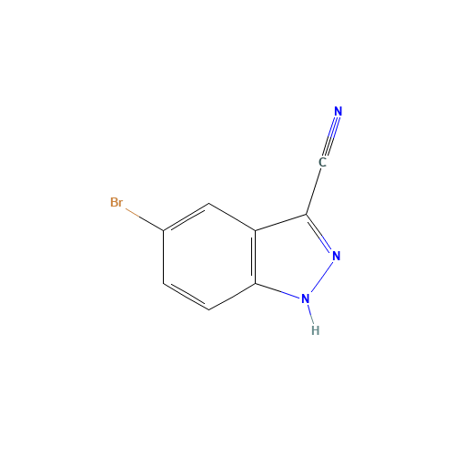 5-Bromo-1H-indazole-3-carbonitrile (CAS: 201227-39-6) - Related Chemical Product