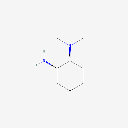 (1S,2S)-(+)-N,N-Dimethylcyclohexane-1,2-diamine (CAS: 894493-95-9) - Chemical Structure and Molecular Formula 