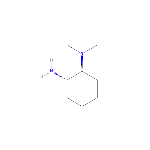(1S,2S)-(+)-N,N-Dimethylcyclohexane-1,2-diamine (CAS: 894493-95-9) - Chemical Structure and Molecular Formula 