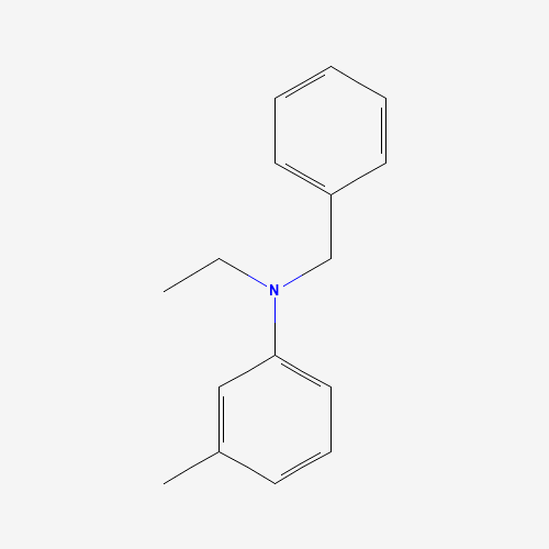 Ethylbenzyltoluidine (CAS: 119-94-8) - Chemical Structure and Molecular Formula 