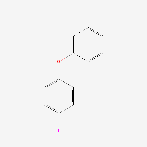 4-IODODIPHENYL ETHER (CAS: 2974-94-9) - Chemical Structure and Molecular Formula 