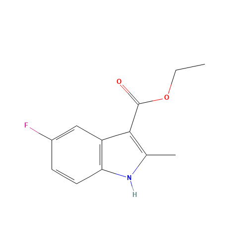 5-FLUORO-2-METHYLINDOLE-3-CARBOXYLIC ACID ETHYL ESTER (CAS: 886362-70-5) - Related Chemical Product