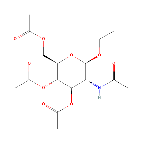 ETHYL 2-ACETAMIDO-3,4,6-TRI-O-ACETYL-2-DEOXY-BETA-D-GLUCOPYRANOSIDE (CAS: 76155-50-5) - Related Chemical Product