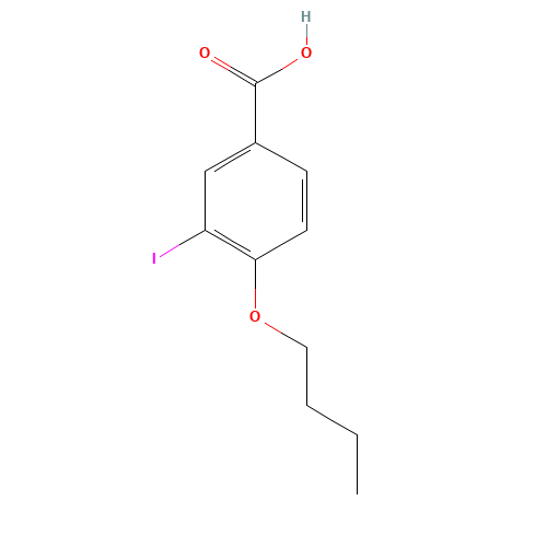 4-butoxy-3-iodobenzoic acid (CAS: 1131614-07-7) - Related Chemical Product