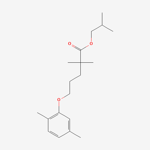 Isobutyl 2,2-dimethyl-5-(2,5-xylyloxy)valerate (CAS: 149105-26-0) - Related Chemical Product