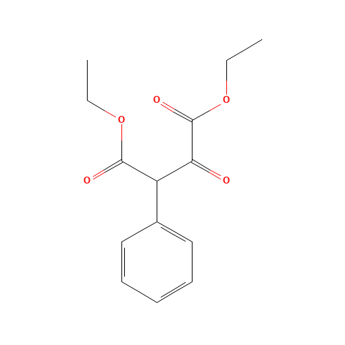 ETHYL A-ETHOXYOXALYLPHENYL ACETATE (CAS: 7147-33-3) - Chemical Structure and Molecular Formula 