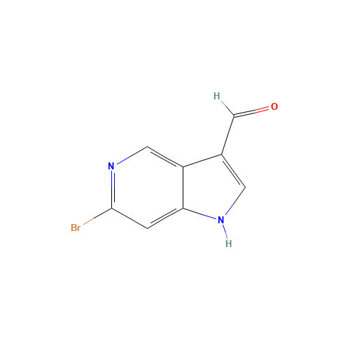6-bromo-1H-pyrrolo[3,2-c]pyridine-3-carbaldehyde (CAS: 1000341-75-2) - Related Chemical Product