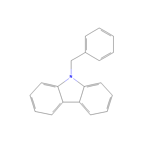 9-Benzylcarbazole (CAS: 19402-87-0) - Chemical Structure and Molecular Formula 