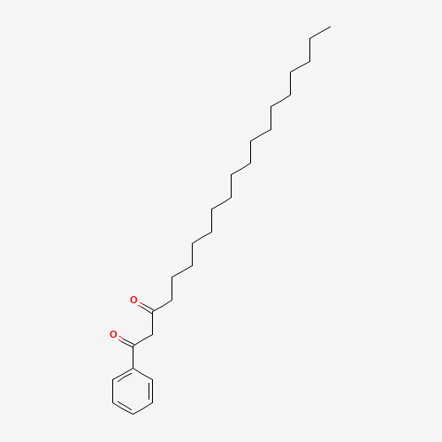 Stearoylbenzoylmethane (CAS: 58446-52-9) - Chemical Structure and Molecular Formula 