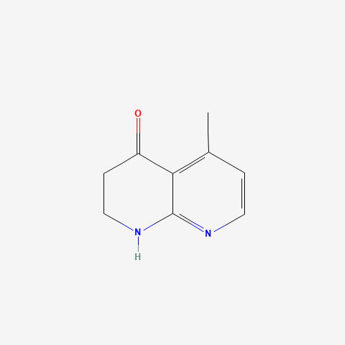 5-methyl-2,3-dihydro-1,8-naphthyridin-4(1H)-one (CAS: 1176517-83-1) - Chemical Structure and Molecular Formula 