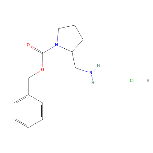benzyl 2-(aminomethyl)pyrrolidine-1-carboxylate hydrochloride (CAS: 119020-00-7) - Related Chemical Product