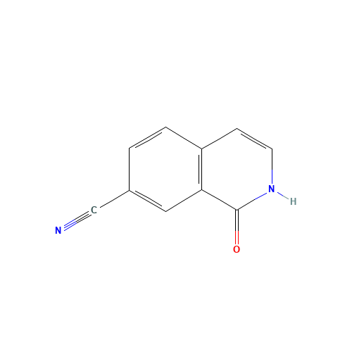 1-oxo-1,2-dihydroisoquinoline-7-carbonitrile (CAS: 1184913-64-1) - Related Chemical Product